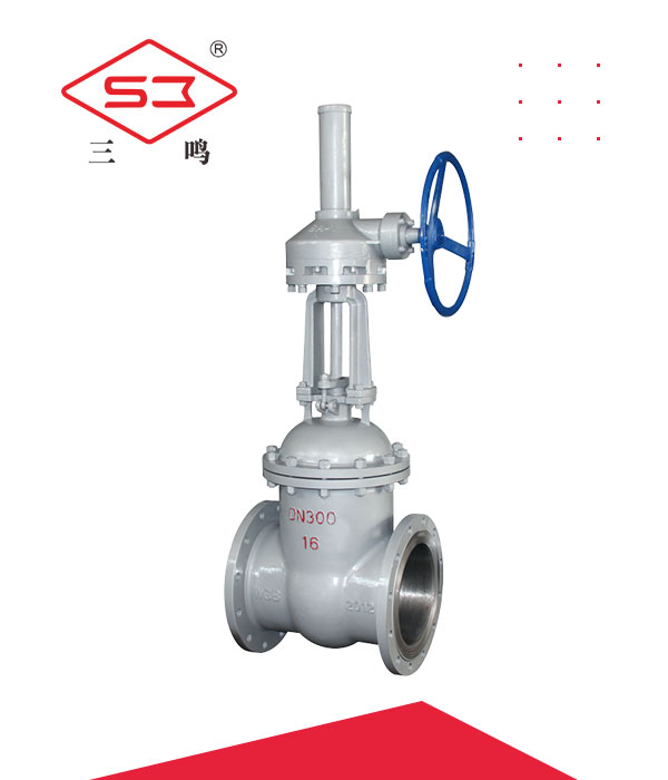 Bevel gear gate valve - Large diameter gate valve - stainless steel gate valve